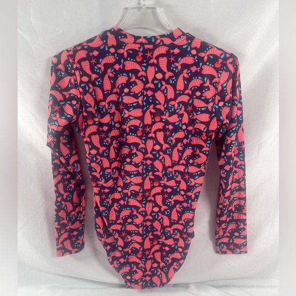 NWT Tame the Sun Long Sleeve Swimsuit One Piece Tummy Control, Sz 12 Rash Guard - Picture 5 of 5